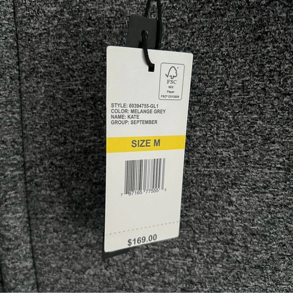 🆕 Robert Rodriguez Kate Neoprene Collared Jacket - Picture 3 of 7